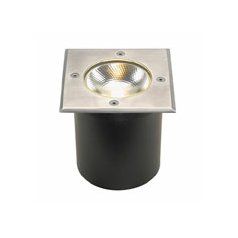 SLV  227604 ROCCI LED čtvercová česaná ocel vestavné svítidlo